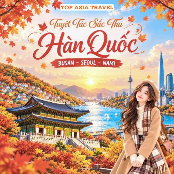 Du Lịch Hàn Quốc Mùa Thu | Busan - Seoul - Deoksugung 5N5D