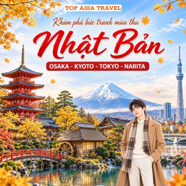Tour Nhật Bản Noshop | Osaka - Kyoto - Nagoya - Tokyo